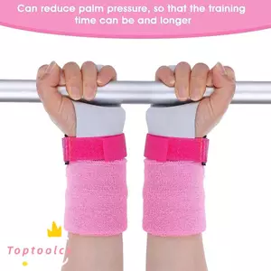 TOPTOOLCX Tay cầm tập thể dục, Vòng đeo tay tập thể dục chống trượt, Bảo vệ bánh răng thể thao Bảo vệ bàn tay thể dục