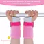 TOPTOOLCX Tay cầm tập thể dục, Vòng đeo tay tập thể dục chống trượt, Bảo vệ bánh răng thể thao Bảo vệ bàn tay thể dục