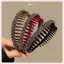 JRP Đơn Giản Floing Tóc Nữ Thu Đông Nhung Răng Chống Trượt Kẹp Tóc Mũ Kẹp Tóc Phụ Kiện Tóc JRP