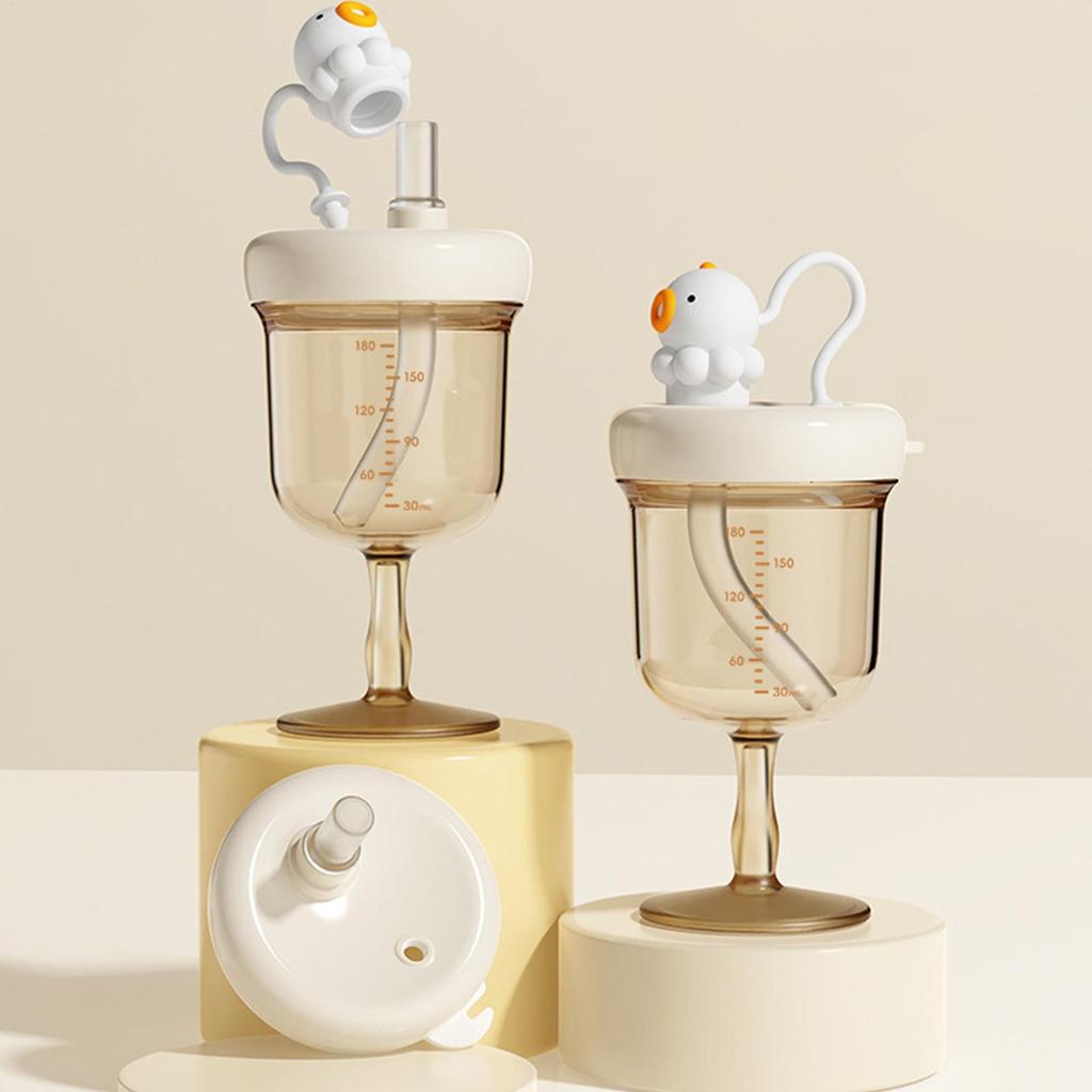 Cốc Sippy Rượu Cho Trẻ Em Di Động Dễ Thương Chống Tràn Cốc Trẻ Em Cho Tuổi Trên 12 Tháng Cho Gia Đình Du Lịch Hàng Ngày