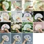 Quạt hình vỏ QEARY, có tua rua Quạt gấp phong cách mới, Chụp ảnh quạt xoay tay cầm tay cổ điển truyền thống