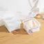 Hộp đựng mỹ phẩm, bông tẩy trang chống bụi trong suốt, tổ chức gọn gàng cho phòng tắm