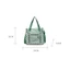 SQ11 Túi tote ca rô mới dành cho nữ sức chứa lớn giản dị đơn giản dành cho học sinh đi lại túi đeo chéo