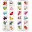 Ooolala Nhật Bản Henna 12 Lưới Dài Dải Hộp Hydrangea Gypsophila Daisy Hoa Bất Tử Henna