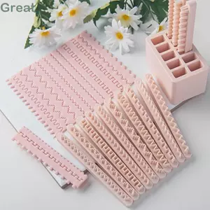 TUYỆT VỜI Máy Cắt Đất Sét Polymer, Tạo Kiểu Nhanh Bông Tai Đất Sét PLA, Công Cụ Tạo Kiểu DIY Cánh Hoa Khuôn Ren Viền Hình Học Máy Cắt Đất Sét Nhà Thủ Công
