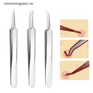 VFZ Đầu kim Loại bỏ vết lõm Mũi nhọn Đầu uốn cong Dụng cụ chăm sóc da mặt OTE