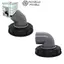 FANIELLAPOWELL IBC Ton Thùng Lọc Bao, Nhựa Thông Hơi Tấn Thùng Nắp, Dễ Dàng Rửa Lưới Nylon Có Thể Tái Sử Dụng Nắp Bể Chứa Nước