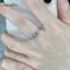 AqToCna Bạc Màu Nhẫn Trái Tim Màu Hồng Opal Sáng Tạo Nhẫn Vintage Thẩm Mỹ Dễ Thương Punk Nhẫn Dành Cho Nữ Quyến Rũ Phụ Kiện Trang Sức AqToCna