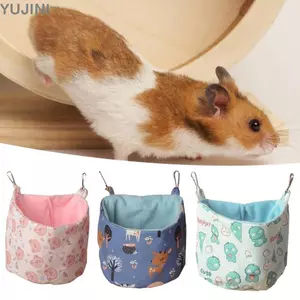 Túi ngủ YUJUNI Chuột Lang, Võng Hamster Thoải Mái Thoáng Khí, Mềm Mại Tinh Tế Treo Sang Trọng Thú Cưng Nhỏ Tổ Chuột