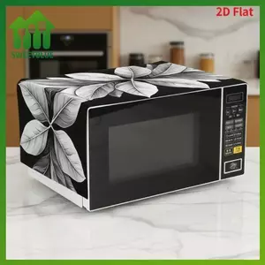 SWEET Lò Vi Sóng Vỏ Bụi Có Thể Giặt Được Chống Dầu Chống Thấm Nước Bảo Vệ Máy Vải Polyester Lò Nướng Bụi Bao n