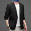 MAKY Men 's Casual zer Bộ đồ công sở nhẹ Jaet Mourning Top VN