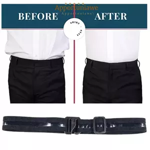 Dây thắt lưng IAPPORTUNIA, Áo sơ mi Nylon Giữ tốt nhất Chống nhăn, Dây đai kinh doanh đàn hồi chống trượt