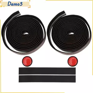 2 Dây đai tay lái, Băng thanh xe đạp thoáng khí EVA + PU, Dây đeo tay lái mềm chống trượt bền bỉ cho xe đạp đường bộ và leo núi