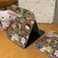 Gương gấp mini họa tiết sticker gấu collage retro gương vui mắt