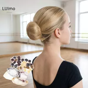 LUImo Đàn Hồi Vô Hình Lưới 50 Chiếc Gói Lưới Nhẹ Bun Có Cho Phòng Ngủ Nhà Hàng Nhân Viên Salon Sử Dụng SBS