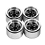 4 28mm 7mm Hex 1.0 "Kim Loại RC Xe Beadlock Bánh Xe Trung Tâm Vành Bánh Xe Cho 1 / 18 1 / 24 RC Xe Bánh Xích TRX4M Trục SCX24 AX24 TRX4M TRX4-M Nâng Cấp Phần