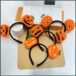 YT4 Bí Ngô Quái Vật Mũ Trang Phục Halloween Ngộ nghĩnh Dây Buộc Tóc gala Ngày Lễ Hiển Thị Phụ Kiện Tóc Trực Tiếp