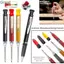 Bút chì cơ học TUYỆT VỜI, Bút chì chế biến gỗ đánh dấu lỗ sâu 2,8mm, Máy mài tích hợp kim loại chất lượng cao Dụng cụ đánh dấu chế biến gỗ đầu dài Xây dựng chế biến gỗ