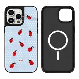 Ốp điện thoại cứng gương chấm bi từ tính cho iPhone 17 Pro Max 17 Air 16 Plus 15 14 13 12 11 Vỏ chống sốc