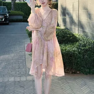 Fairy I am Noble Bầu không khí cổ đại đính cườm làm trắng tinh tế cho cô gái ngày lễ