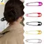 < YEI > Kẹp tóc an toàn lớn Kim loại sáng tạo Móng vuốt tóc thời trang Barrette cho bé gái Hoàn hảo cho các bữa tiệc và sự kiện mới
