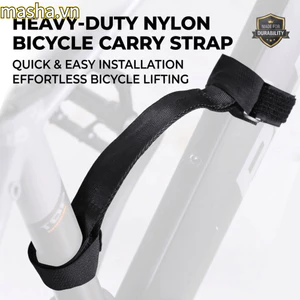 Dây đeo cầm tay xe đạp, Dây đeo nylon MTB dễ dàng cầm tay thoải mái, Phụ kiện xe đạp hạng nặng Xe đạp nylon Dây đeo xe đạp đường trường