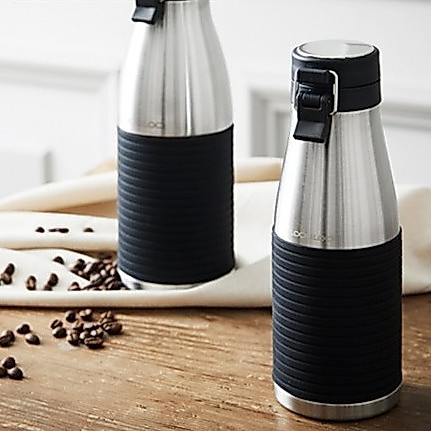 Bình Giữ Nhiệt LocknLock Cylinder Bottle Tumbler LHC4145SLV 430ML - K-MALL