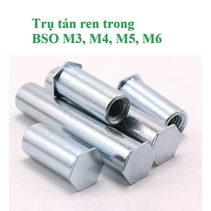 10 cái M3-M6 Trụ tán ren trong BSO M3, M4, M5, M6 thép mạ