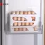 Sử dụng Hộp đựng trứng cuộn xuống tự động Nhà bếp Tủ lạnh Cửa bên Bảo quản trứng Ra 30 miếng Để Pa Hộp trứng VN