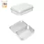 Hộp thiếc Mini rỗng hình chữ nhật bằng kim loại Tinplate Đẩy kẹo Hộp đựng thuốc Hộp đựng lọ có bản lề Hộp lưu trữ tổ chức nhỏ ELWW