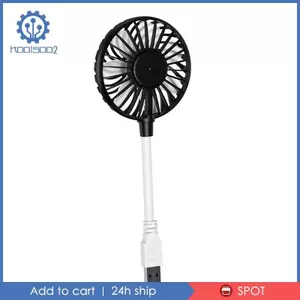 Quạt di động USB Mini Cool Fan Quạt để bàn nhỏ Quạt bỏ túi có cổ linh hoạt Xoay 360 độ Cắm và chạy Thích hợp cho trường học, du lịch, văn phòng