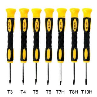 Tua vít Torx LAKAMMY, có lỗ T3 / T4 / T5 / T6 / T7H / T8H / T10H Dụng cụ sửa chữa tháo gỡ, Công cụ cải tiến nhựa chuyên nghiệp cho xbox 360, xbox one, ps3, ps4 Bộ điều khiển không dây