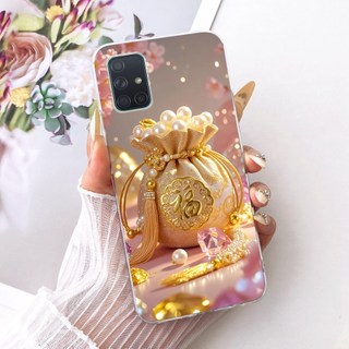 Dành Cho Samsung Galaxy A51 Ốp Lưng SM-A515F Thiết Kế Mới Hoạt Hình Dễ Thương Chó Mèo In Hình Vỏ Mềm Cho Samsung A51 5G SM-A516B A 51 Vỏ
