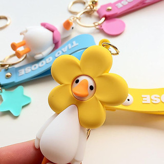Móc Khóa Dễ Thương Với Gà Mặt Dây Chuyền Chìa Khóa Goodie Túi Nhồi Bông Vật Dụng Cho Trẻ Em Nam Nữ Bé Trai Bé Gái