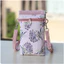 Bó Hoa Ngọt Ngào Ba Lớp Cotton Đeo Chéo Túi Điện Thoại Di Động Phong Cách Mục Vụ Nữ Túi Nhỏ Lớp Bảo Quản Túi Vải Di Động Túi Đeo Ngang Nữ Tính