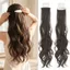 WEETW 2 Chiếc Tóc Giả Đuôi Ngựa Phong Cách Công Chúa, Phần Mở Rộng Tóc Có Lược Chải Tóc Chấm Bi Đuôi Ngựa Đuôi Ngựa, Chịu Nhiệt Tự Nhiên Lông Tơ Giả Sóng Dài Lớp Đuôi Ngựa Cho Nữ