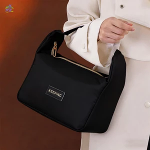 Túi Cơm Trưa Cách Nhiệt Di Động Dung Tích Lớn Hộp Bento Tàu Sân Bay Nhẹ Giữ Nhiệt Thực Phẩm Tote Cho Người Đi Làm Và Học Sinh