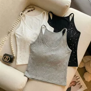 Áo ngắn tay cổ chữ v Milyfashion có đệm ngực treo hình chữ I Xây dựng bên trong JSM6