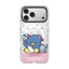 Phim Hoạt Hình Pha Lê Đá Từ Cá Heo Trong Suốt Ốp Lưng Điện Thoại iPhone 17 Pro Max 16 15 14 13 17air 16Plus Ốp Cứng Chống Sốc Bảo Vệ Vỏ