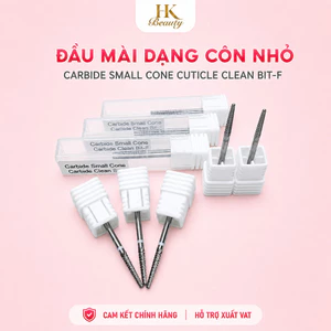 Đầu mài dạng côn nhỏ - Carbide Small Cone Cuticle Clean Bit-F