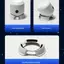 Cod LED đại dương/bông tuyết chiếu ánh sáng 360 ° xoay ánh sáng ban đêm có thể sạc lại USB