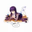 Câu lạc bộ văn học Doki Doki SQ11! Tấm Đứng Acrylic Ký Hiệu Đứng Anime Để Bàn Trang Trí Trang Trí