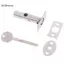 GCDHome Cửa cứu hỏa bằng thép không gỉ Hidden Tubewell Key Mortise Lo có lõi dài Nóng
