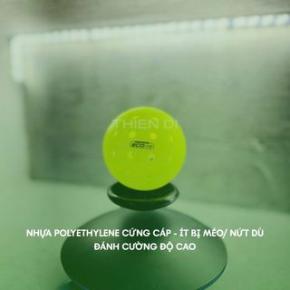 [Chính hãng] Bóng thi đấu Pickleball Facolos F-Eco 48 lỗ bóng đạt chuẩn, đồ bền cao dùng cả trong nhà và ngoài trời