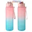 TMOY 800ml / 28oz Bình Nước Thể Thao Dung Tích Lớn Chống Rò Rỉ Cốc Nhựa Nhiều Màu Sắc Uống Ngoài Trời Du Lịch Di Động Tập Gym Thể Dục Bình TMOY