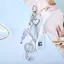 JRP Đơn Giản Nơ Note Móc Khóa Túi Sáng Tạo Mặt Dây Chuyền Thích Hợp Cho Những Người Hâm Mộ Âm Nhạc Hiện Nay Tinh Tế Bapa Phụ Kiện Trang Trí JRP