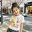 Bé gái (90-160) Áo thun mỏng kiểu dáng mới mùa hè