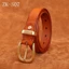 Thắt lưng da nữ 30516 / Lớp đầu tiên Da bò thuộc da / Chiều rộng 2,8cm / Khóa chốt đồng nguyên khối / Handmade / Phong cách Retro Hồng Kông / Quần jean Phụ kiện thay thế thắt lưng phù hợp