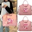 SQ11 Túi Vải Lotso Cho Nữ In Hình Dung Tích Lớn Gấu Dâu Túi Bảo Quản Đa Năng Túi Tote