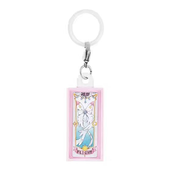 [BTF] Hàng có sẵn BANDAI Capsule Toy Magic Card Girl Sakura Scepter Mark Mặt dây chuyền 2 đạo cụ ma thuật Ô treo MME0